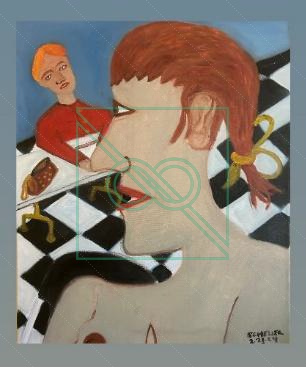 Life Drawing Liberty #2 by Chris Scheuer — Oil