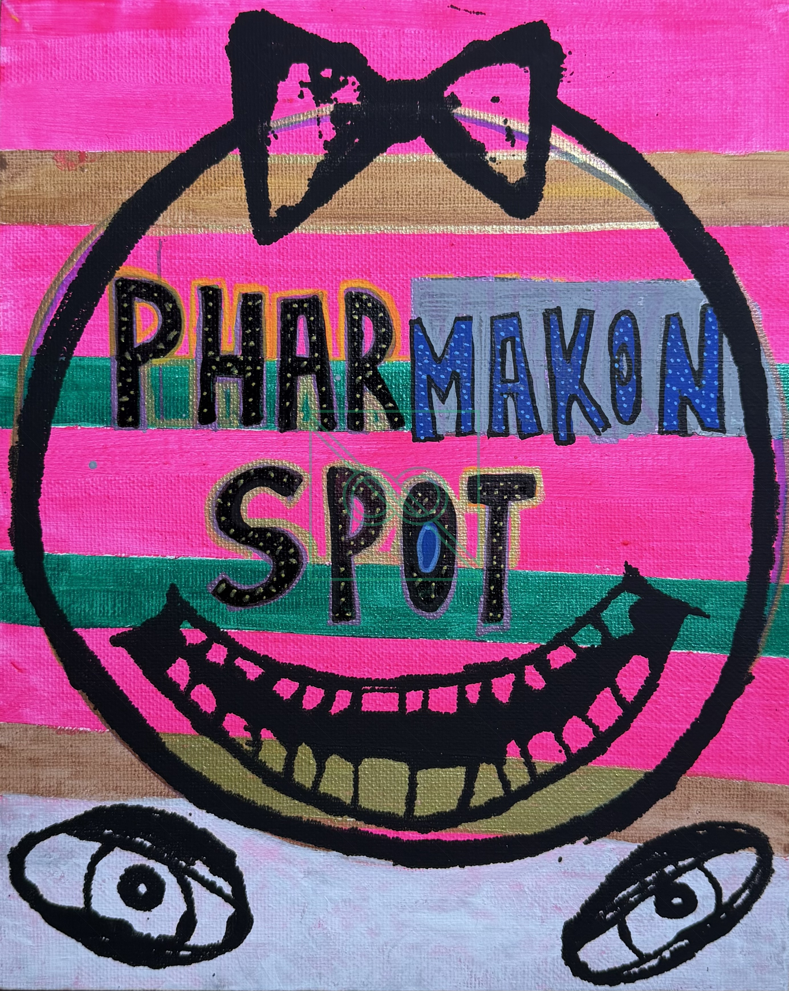 Pharmakon Spot by PRESTON BLAIR — Acrylic Ink on Canvas