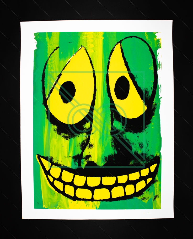 PHARMAKON 802 by PRESTON BLAIR — silkscreen on French Paper, 100 lb pure white cardstock