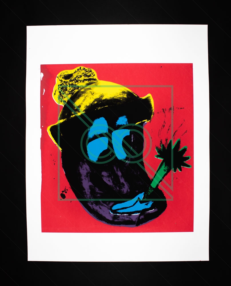 PHARMAKON 311 by PRESTON BLAIR — silkscreen on French Paper, 100 lb pure white cardstock