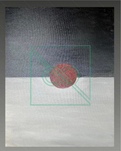 Red Dot Horizon by Chris Scheuer — Oil