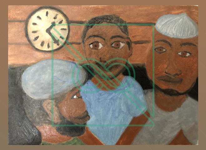 The Brothers - March 2021 by Chris Scheuer — Oil