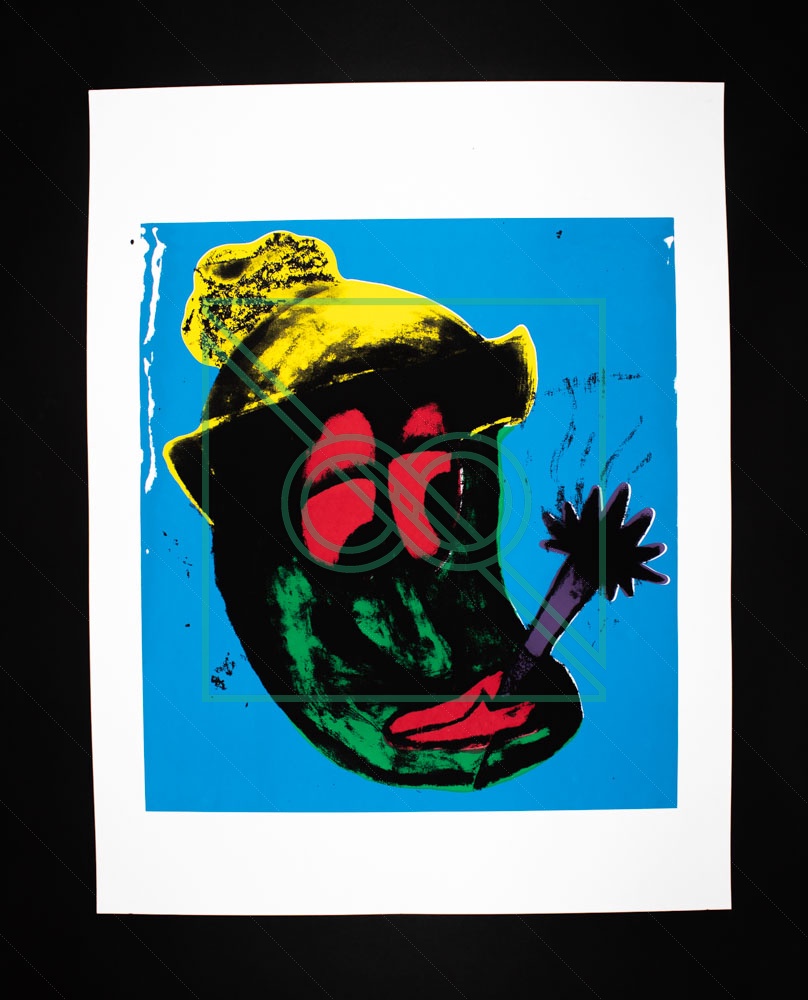 PHARMAKON 303 by PRESTON BLAIR — silkscreen on French Paper, 100 lb pure white cardstock