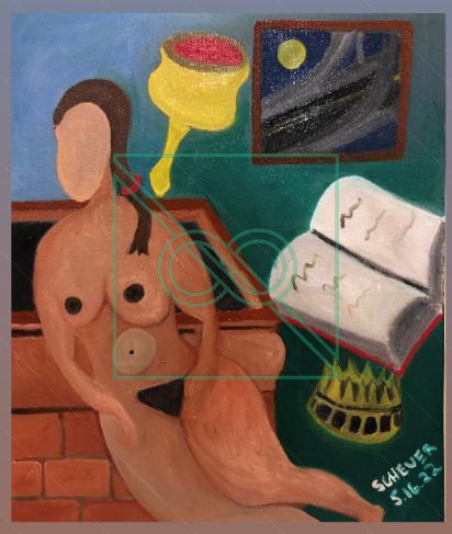 Faceless Liberty #1 by Chris Scheuer — Oil
