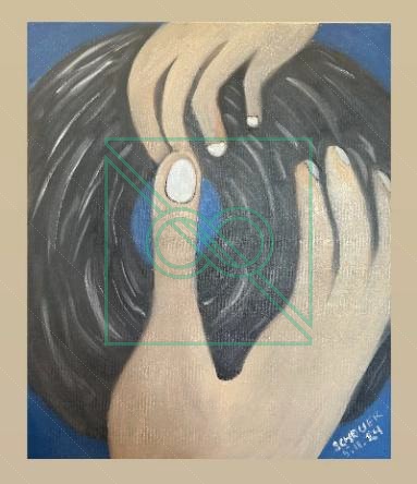 Seeking Help! by Chris Scheuer — Oil