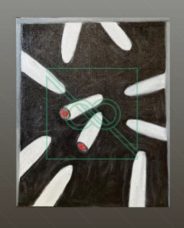Dark Rockets by Chris Scheuer — Oil