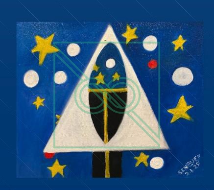 Star Gazing by Chris Scheuer — Oil