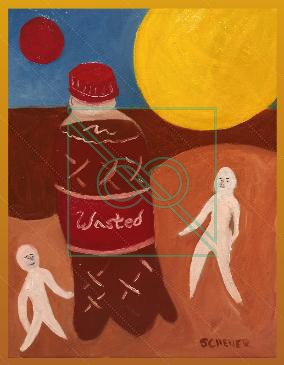 Wasted by Chris Scheuer — Oil