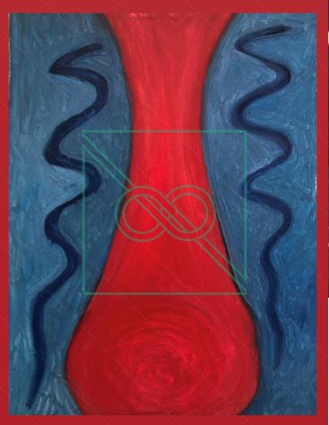 Eruption by Chris Scheuer — Oil