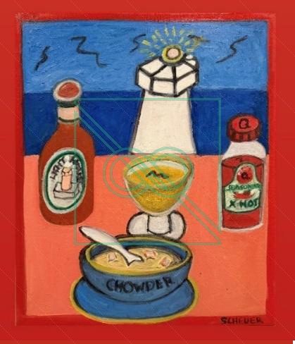 X-Hot Chowder by Chris Scheuer — Oil