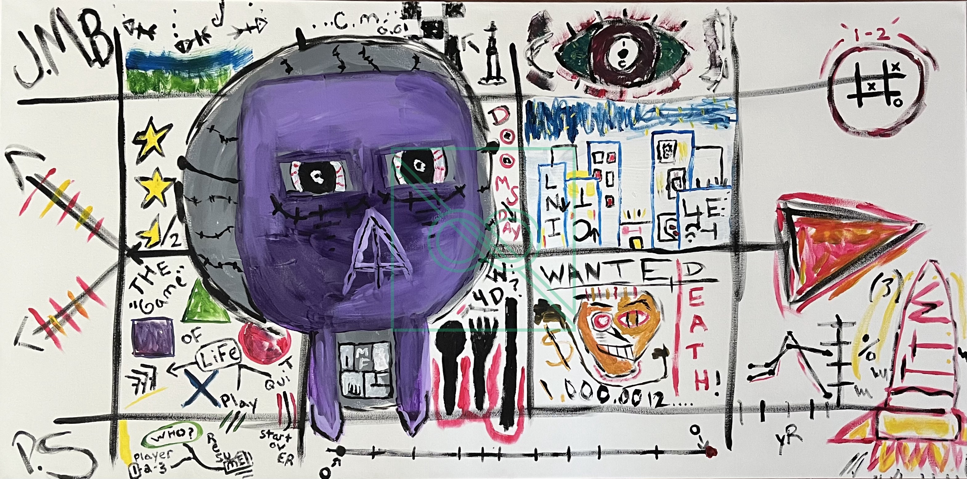 Doomsday by SACHSY — Acyrlic on Canvas