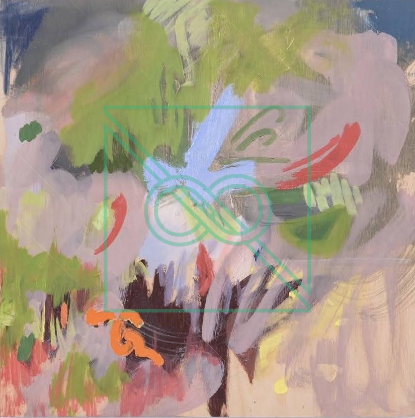 Ticklish by Caroline O'Grady — Acrylic and oil on wood