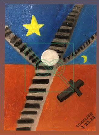 Holy Ball by Chris Scheuer — Oil