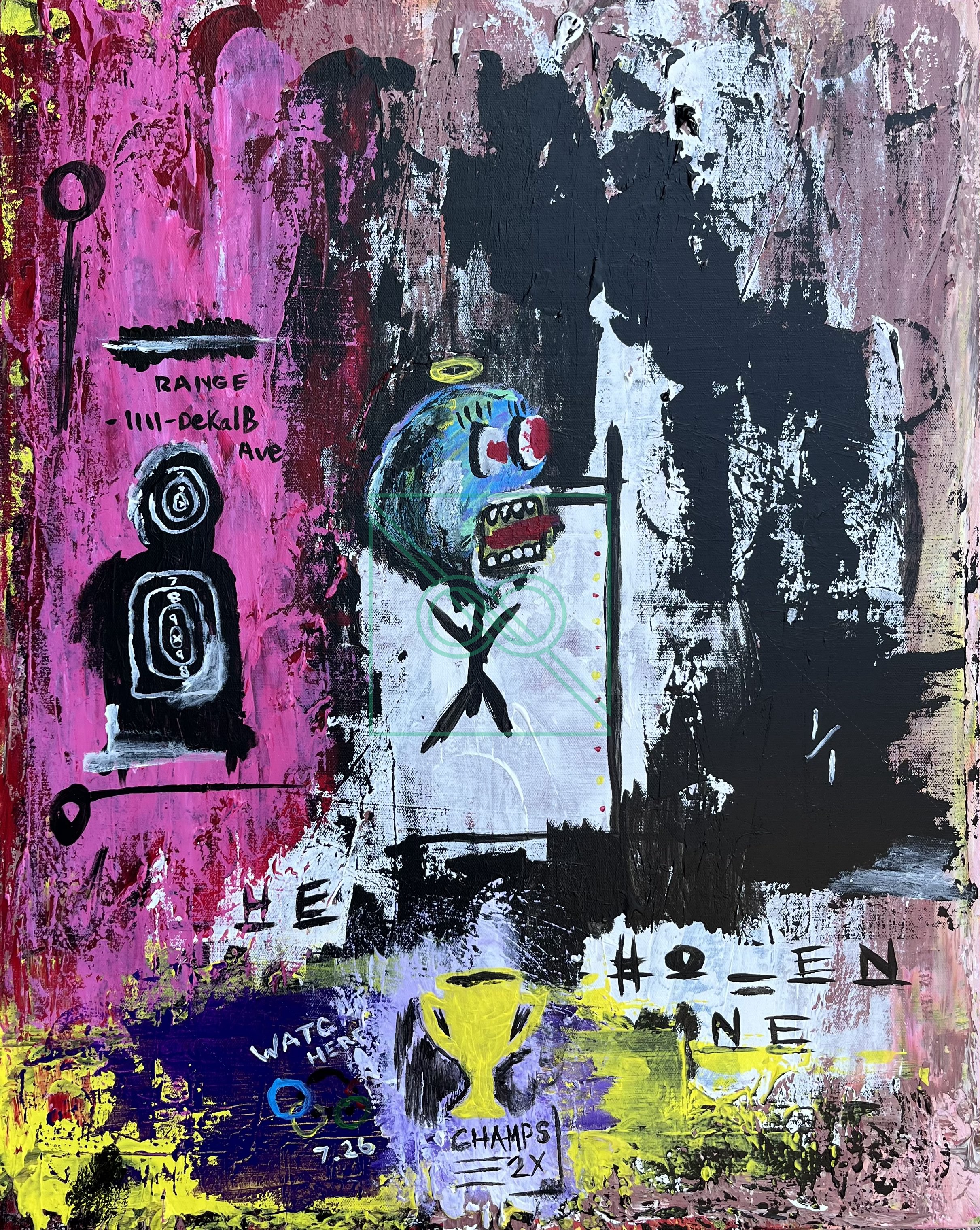 The Chosen One by SACHSY — Acrylic on Canvas