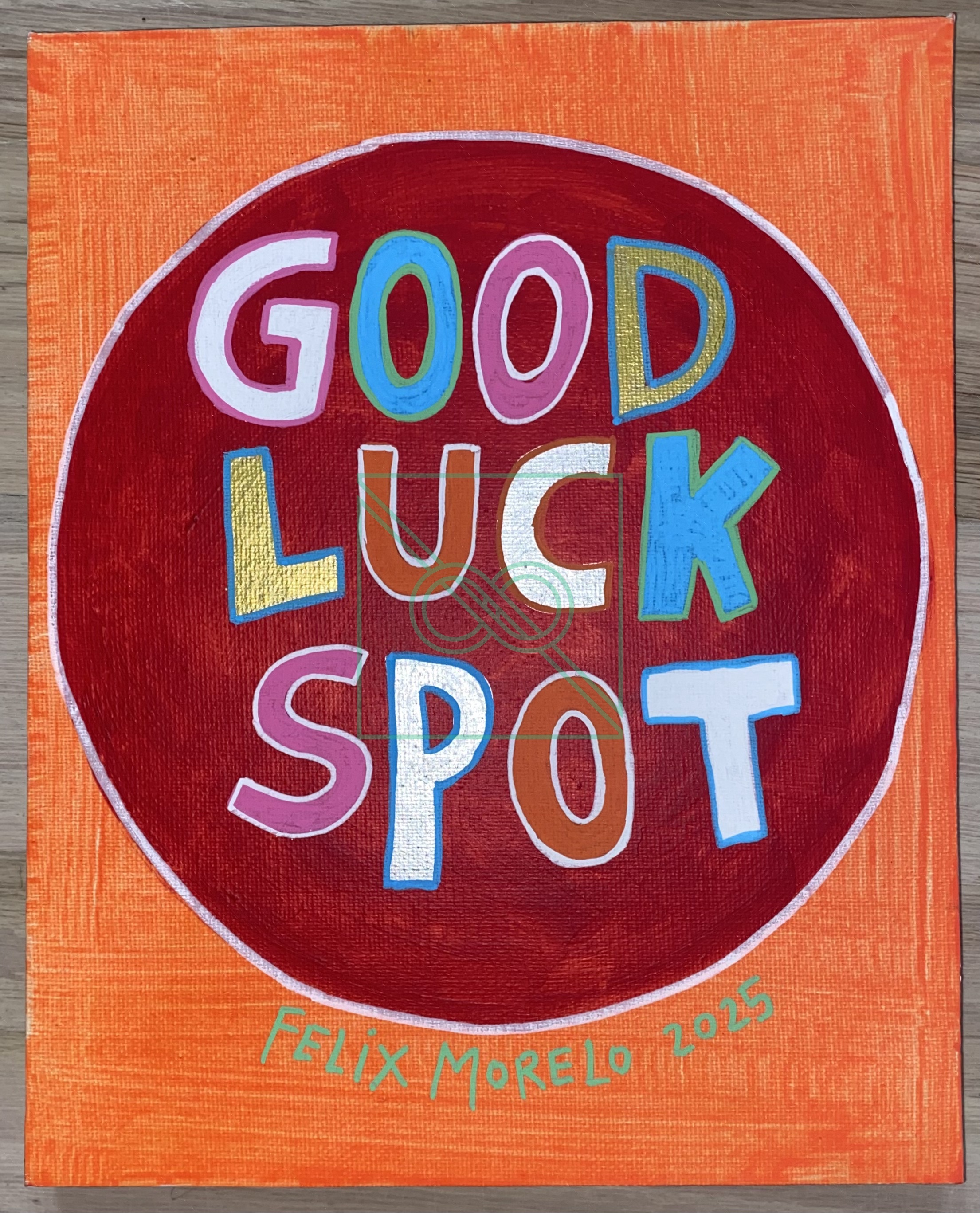 Good Luck Spot 4.0 by Felix Morelo — Acrylic on Canvas
