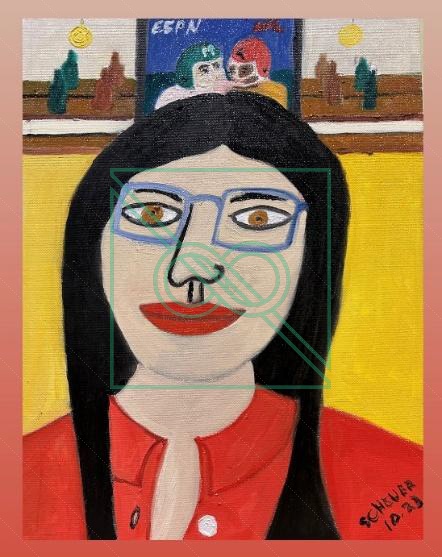 Guadalupe by Chris Scheuer — Oil