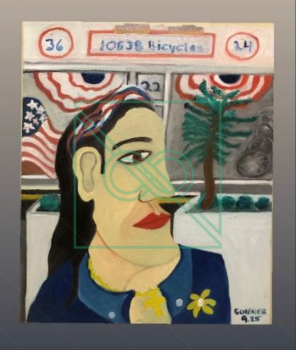10538 Cycles by Chris Scheuer — Oil