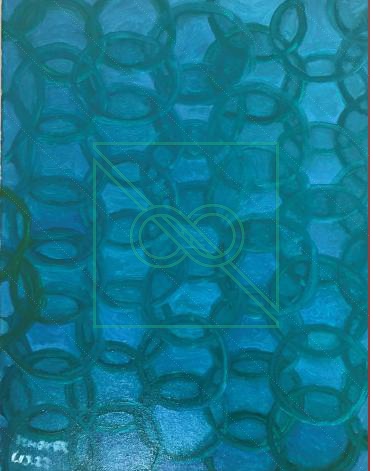 Distribution Grid #1 by Chris Scheuer — Oil