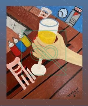 Three Cheers! by Chris Scheuer — Oil