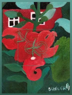 Super Lily! by Chris Scheuer — Oil