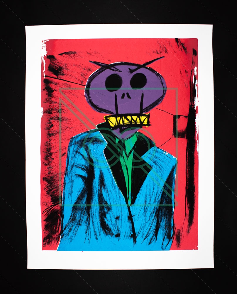 PHARMAKON 107 by PRESTON BLAIR — silkscreen on French Paper, 100 lb pure white cardstock