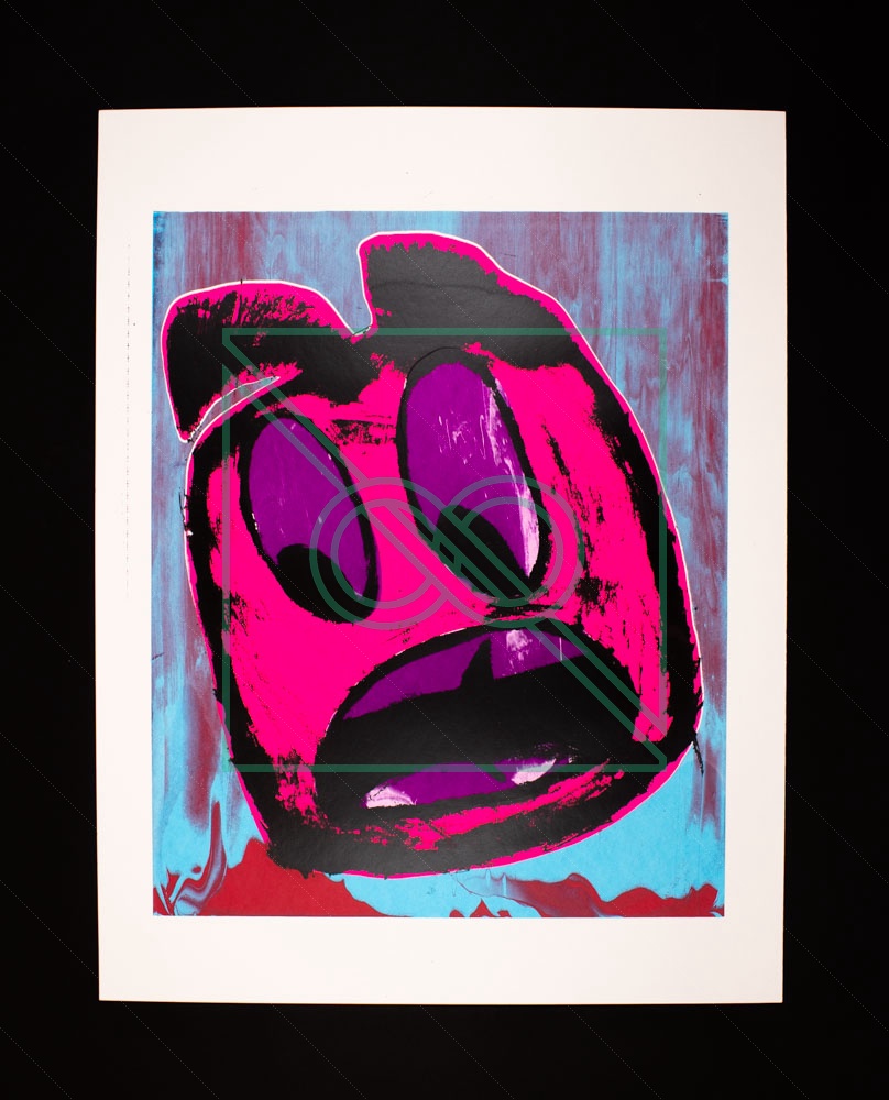 PHARMAKON 713 by PRESTON BLAIR — silkscreen on French Paper, 100 lb pure white cardstock