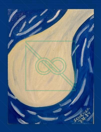 Memry Fire Ball by Chris Scheuer — Oil Pastel