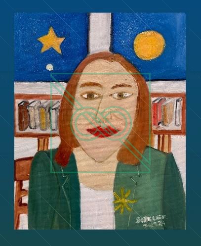 Marianne Williamson by Chris Scheuer — Oil