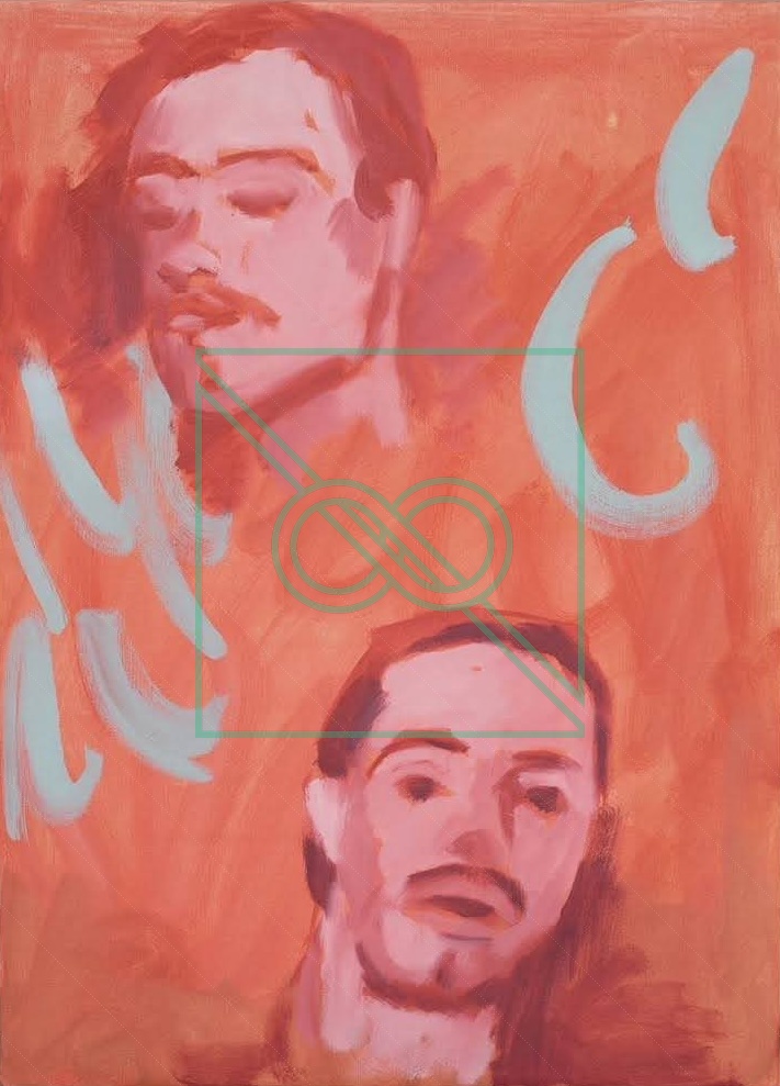 Strawberry Blonde by Caroline O'Grady — Acrylic and oil on canvas
