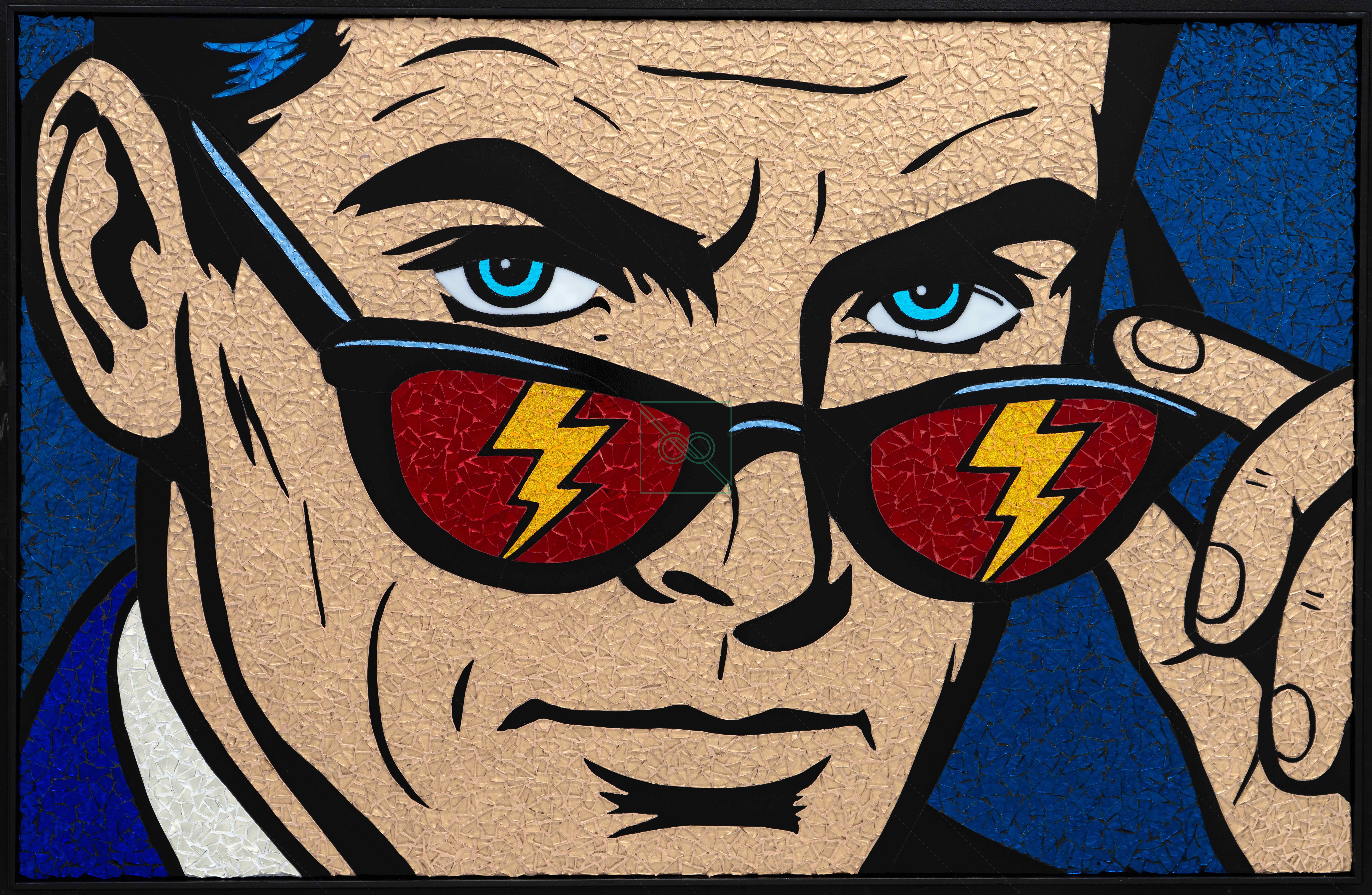 He’s Lightning by Sarah Fishbein — Glass Mosaic