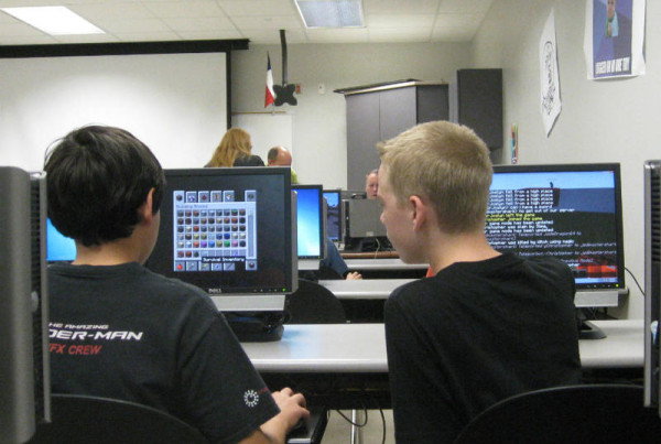 For Middle School Kids, Playing Minecraft Is First Step Toward Learning To Code