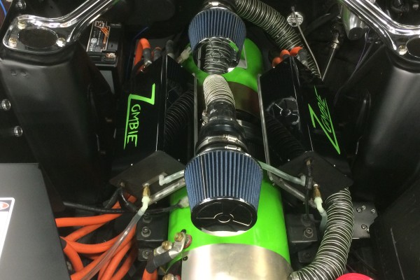 Mitch Medford's lightening fast,  electric 1968 Mustang