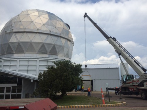 New Telescope Mirrors Will Help McDonald Observatory Researchers Study Dark Energy