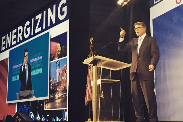 Rick Perry Announces His Bid for the Presidency