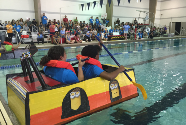 A Cardboard Canoe Regatta, And A Push For Girls In STEM