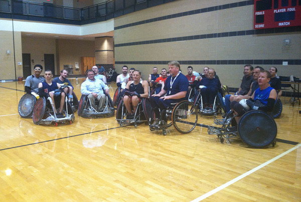 University Of Houston Hosts Wheelchair Rugby Summer Camp