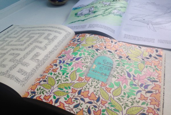 More Grown Ups are Drawn to Adult Coloring Books