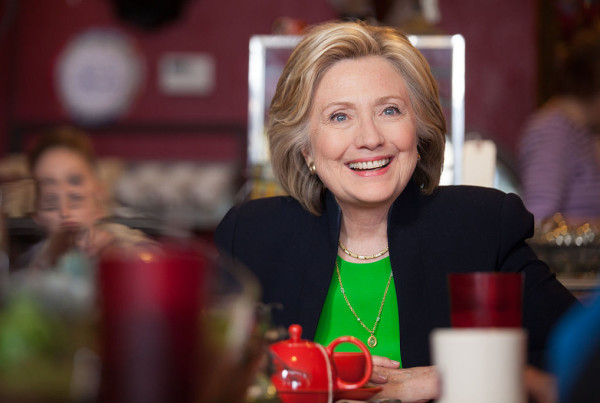 No More Boys on the Bus: In the Clinton Press Corps, It’s Women in the Van