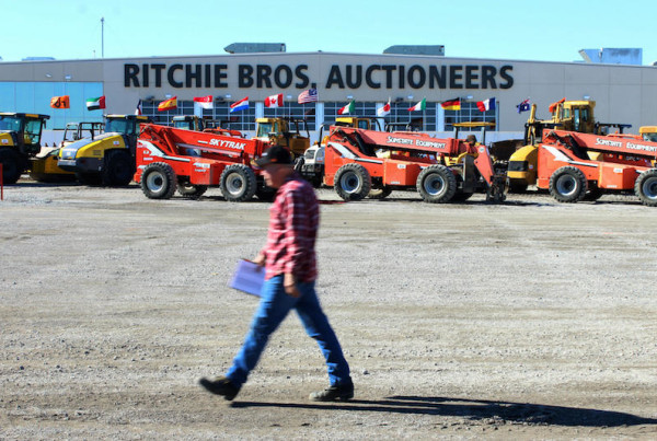 This Auction Offers Up Construction Equipment And A View Of The Economy