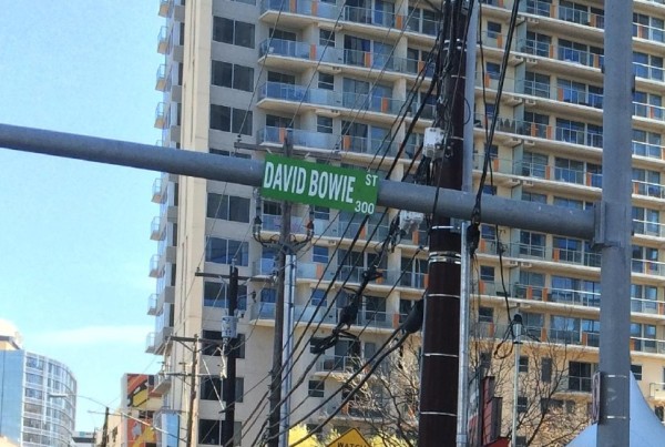 David Bowie Took the Name, and the Street Sign, of This Texas Icon