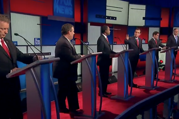 Cruz Takes Frontrunner Status in Trumpless Debate