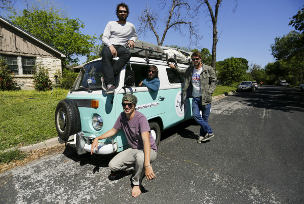 Four Argentines, a VW van and a trip to the rodeo