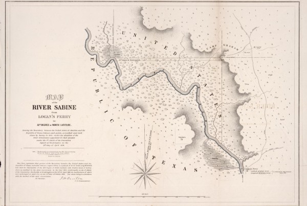 Rare Maps Confirm Texas’ Size And Boundaries