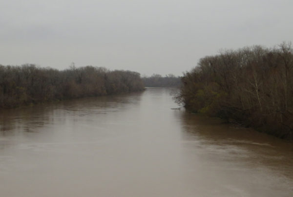 Brazos River Flooding Breaking Record Heights in Fort Bend County