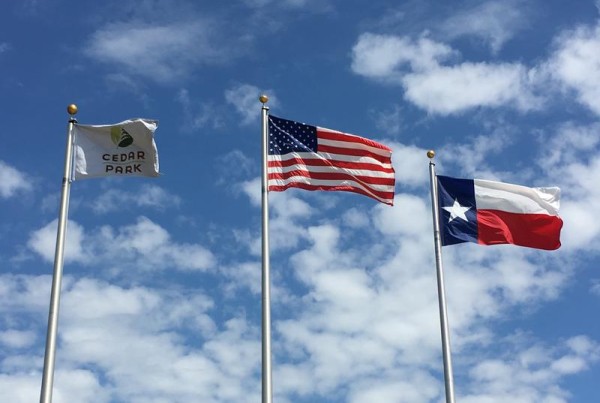 Will Raising a New City Flag Raise Civic Pride? Cedar Park’s Mayor Hopes So