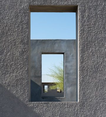 Robert Irwin, artwork exterior, The Chinati Foundation. &copy;2016 Philipp Scholz Rittermann
