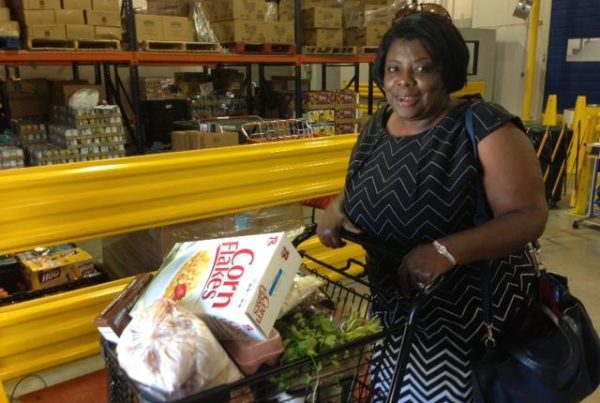 Nutritional Nudges: Reorganizing Food Pantry Shelves To Help People Choose Healthy