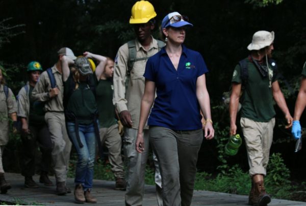 Building Trails and Resumes In The Hot, Humid Forests Of Houston