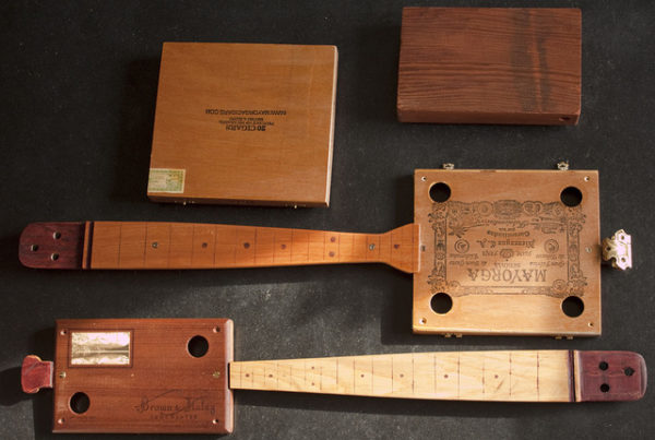 Listen to the Plucky Twang of Cigar Box Guitars