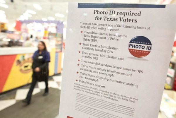 New Texas Laws For 2018: Voter ID And A Lot Of Little Tweaks